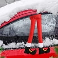 thumbnail image 5 of 1 PC 19" Creative Hanging Christmas Elf Leg Decor, Christmas Car Decoration for Car Trunk Side Windows Grille, Xmas Tree Wreath, 5 of 7