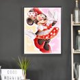 thumbnail image 4 of Kit de pintura por números, arte al óleo artesanal, imagen de Minnie, decoración de pared del hogar, 40x50cm, 4 of 9