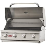 Bull Lonestar Select 30-Inch 4-Burner Built-In Natural Gas Grill - 87049