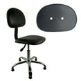 thumbnail image 6 of Office Chair Backrest Back Pad Black Adaptive Backrest for Swivel Task Chair, 6 of 8
