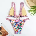 thumbnail image 5 of Fulorrnie Sexy Bikini for Women Thong Bathing Suits Retro Boho Style 2 Piece Swimsuits, 5 of 6