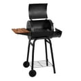 CharGriller Patio Pro Charcoal Grill, Black, E1515