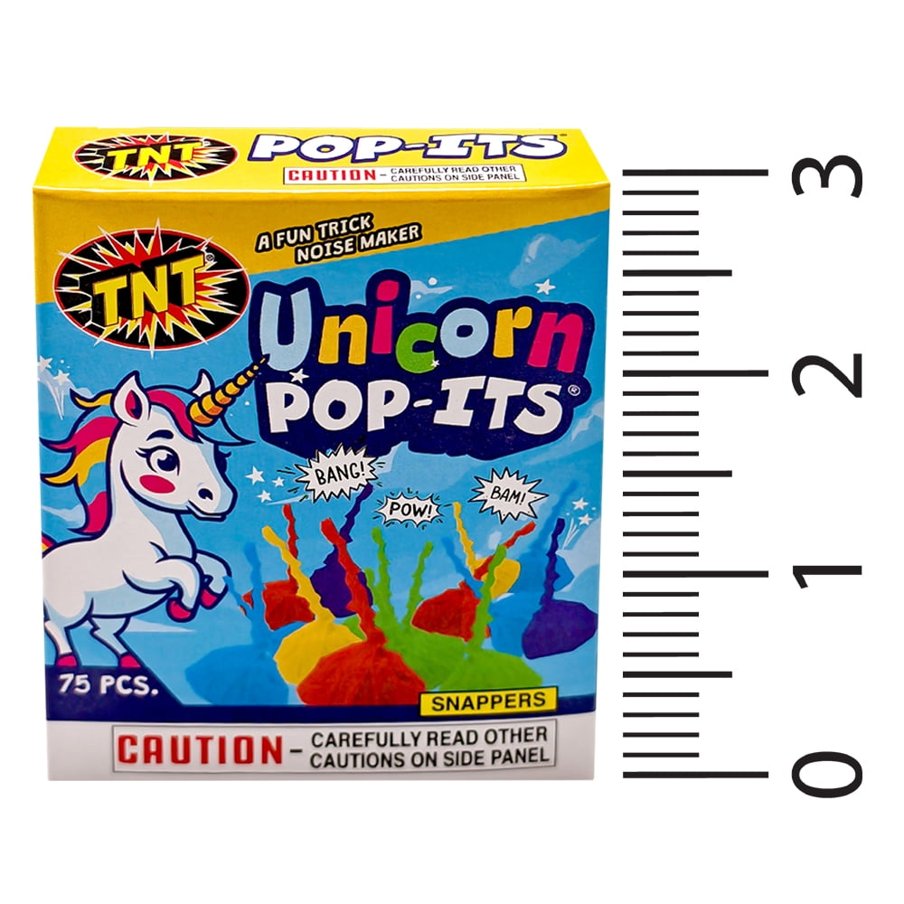 TNT Fireworks, Unicorn Pop Its, 12 Pack