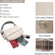 thumbnail image 3 of Crossbody Bag for Women - Small Handbags & Shoulder Bags with Adjustable Wide Strap and Zip, Multipurpose Leather Crossbody Bag, 3 of 5
