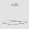 thumbnail image 2 of Lámpara RINGS Tipo Candil Colgante Led Blanca Luxica Lighting 6127 W, 2 of 10