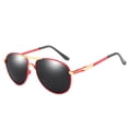 thumbnail image 1 of Gafas de sol polarizadas de tendencia de moda que conducen gafas de sol anti-ultravioleta, hechas de metal, 1 of 5