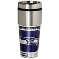 thumbnail image 1 of Seattle Seahawks 16  oz. Stainless Steel Travel Tumbler Metallic Graphics, 1 of 1