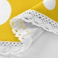 thumbnail image 4 of Coolnut 60" Polka Dots Round Tablecloth, Waterproof Outdoor Tablecloth with Umbrella Hole and Zipper, for Kitchen Dining Picnic Party Home Decor, 4 of 7