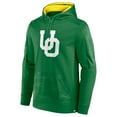thumbnail image 2 of Men's Fanatics Green Oregon Ducks On The Ball Pullover Hoodie, 2 of 3