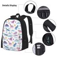 thumbnail image 3 of Balery Dinosaur Mochila Escolar 3 en 1 para Niños - Mochila Resistente con Lonchera Térmica y Estuche - Mochila Escolar para Niños y Niñas, 3 of 7
