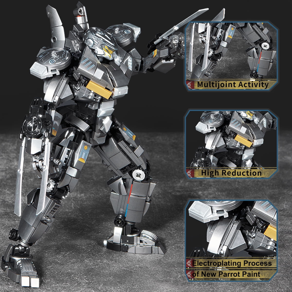 LWBDD Pacific Rim Striker Eureka Mech Building Blocks Set