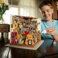 DIY Miniature Model Kit Harper's Library