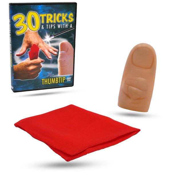 Magic Makers 30 Tricks & Tips with a Thumb Tip Includes Magician\'s