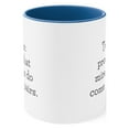 thumbnail image 2 of Mom of Twins Gifts Two-Tone 11oz Mug Proof that miracles do come in pairs, 2 of 4