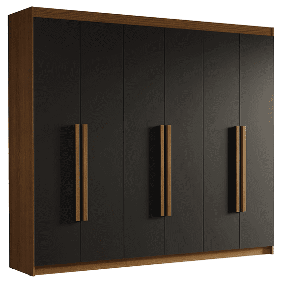 Ropero Closet Madesa Venus 6 Puertas 4 Cajones 180cm MN