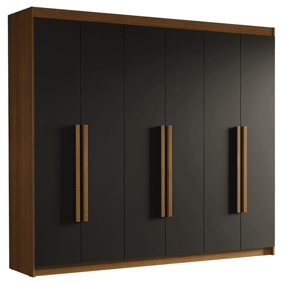 Ropero Closet Madesa Venus 6 Puertas 4 Cajones 180cm MN