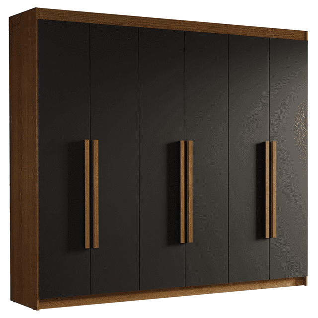 Ropero Closet Madesa Venus 6 Puertas 4 Cajones 180cm MN