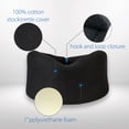 thumbnail image 4 of Core Products Foam Cervical Collar Neck Support Brace - Black, XLarge- 3.5" Chin to Sternal Notch, 4 of 7