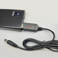 thumbnail image 3 of USB to DC5.5x2.1mm Power Adapters Cable DC5.5X2.1mm Port Adjustable 5V to 9V12V Conversion for Portable Electronics, 3 of 6