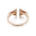 thumbnail image 4 of Messika 0.34Cttw Thea Diamond Ring 18K Rose Gold Size 53 US 6.5, 4 of 5