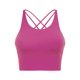 thumbnail image 1 of Color sólido Tirantes finos cruzados nuevo sujetador de fitness sin espalda pequeño tirante, 1 of 6
