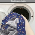 thumbnail image 2 of Alien Dog Crate Cover, Various Outer World Objects Cosmic Pattern with Astronaut and Constellations, Easy to Use Pet Kennel Cover Small Dogs Puppies Kittens, 7 Sizes, Indigo Multicolor, by Ambesonne, 2 of 6