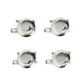 thumbnail image 2 of Offray Hair Accessories, 1-Inch Round Pin and Clip, 4-Pack, 2 of 11
