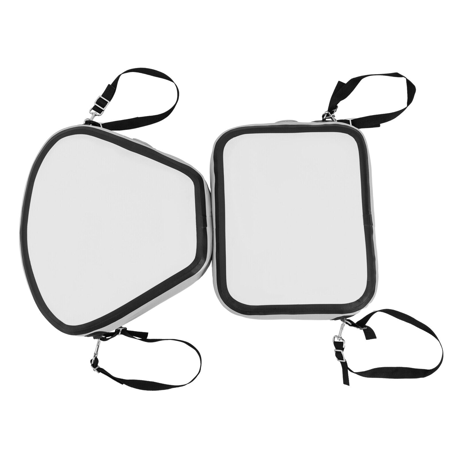 Grey Adjustable Kayak Seats, Thicken Seat Cushion for Kayak, Padded Kayak Seat With 304 Stainless Steel Hooks