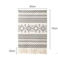thumbnail image 4 of Macrame Woven Wall Tapestry Hanging with Tassels, Boho Tapestries Decor for Apartment Dorm Kids Living Room Bedroom Door Entrance, 4 of 4