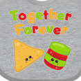 thumbnail image 4 of Inktastic Together Forever Chips and Salsa Boys or Girls Baby Bib, 4 of 4