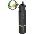 thumbnail image 4 of LITFLASK Smart Water Bottle with Premium Bluetooth Speaker, Black, Portable Charger, LED Light, Stainless Steel, Mix & Match Colors, 20oz - Oprah's Favorite Things 2024, 4 of 9