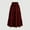 Wine, variant on Zunfeo Maxi Skirts for Women Elastic High Waisted Summer Skirts Ruffles A-line Prairie Skirt for Vacation Beach Black M