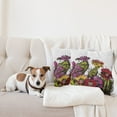 thumbnail image 4 of Ambesonne Cactus Throw Pillow Cover 2 Pack, Potted Plant Blossom, 24", Multicolor, 4 of 7
