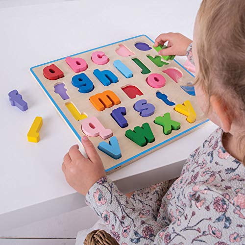 Bigjigs Toys - Chunky Alphabet Puzzle (Lowercase)