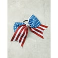 thumbnail image 4 of Way to Celebrate Americana Bow Hair Elastic, 1 Piece, 4 of 4