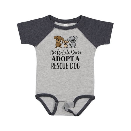 

Inktastic Adopt a Rescue Dog Pet Gift Baby Boy or Baby Girl Bodysuit