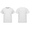 thumbnail image 6 of iiniim Kids Girls Casual Dance Tees Short Sleeve T-shirt Activewear Sportswear White 120, 6 of 6