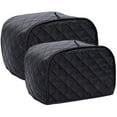 thumbnail image 5 of Elegant Black Toaster Cover For Standard For 2 Slice 4 Slice Bread Maker, 5 of 6