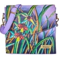 thumbnail image 1 of Sishka Womens Nature’s Elegance Hand-Painted Leather Ladies Bags – Unique Bug & Grass Crossbody, Sling & Shoulder Purse, 1 of 7