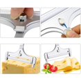 thumbnail image 4 of Solo límpielo con un trapo o use agua y jabón para limpiar el producto y luego séquelo Diseño ergonómico: el cortador de queso está hecho de aleación de zinc y alambre de acero inoxidable, c, 4 of 5