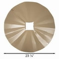 thumbnail image 2 of Erva Post Mounted Squirrel Baffle, Galvanized, Tan, 23" dia., 2 of 7