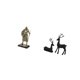 thumbnail image 5 of Figura decorativa de caballero para escritorio, estatua de reno, artesanía artística decorativa, material de resina, adecuada para oficinas, hogares,, 5 of 8