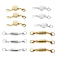 thumbnail image 1 of HLONK 12 Pcs Crochets Magnétiques Fermoir Aimant Boucle d'Extension pour Collier Bracelet Bijoux, 1 of 7