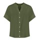 thumbnail image 4 of Camisa informal con botones para mujer para el día a día: top ligero de verano con diseño versátil, color liso y fácil cuidado., 4 of 4