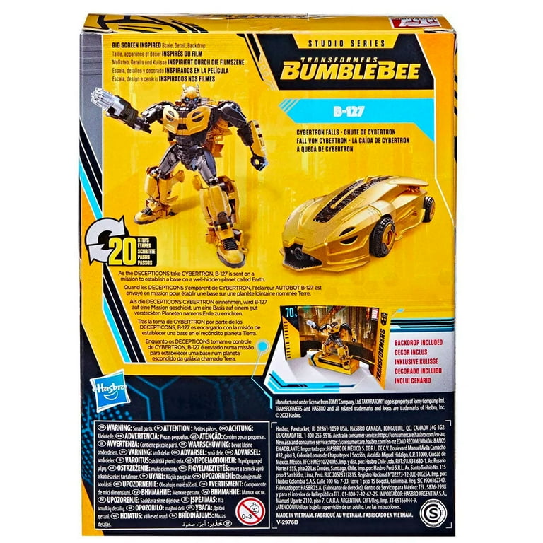 Transformers Studio Series Bumblebee / B-127 (Cybertronian) - Deluxe Transformers Studio Series Bumblebee / B-127 (Cybertronian) - Deluxe