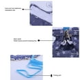 thumbnail image 3 of Small Pet Harness Leash, Rabbit Dress Lead Leash Set Adjustable Cute Blue Star Print  for Outing for Guinea Pigs for Ferrets S,M, 3 of 7