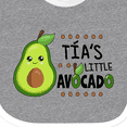 thumbnail image 4 of Inktastic Tía's Little Avocado with Cute Baby Avocado Boys or Girls Baby Bib, 4 of 4
