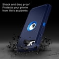 thumbnail image 6 of Petocase for iPhone SE Case 2022/2020,iPhone 8/7 Case 4.7 inches with Belt-Clip Holster Built-in Screen Protector Shockproof Drop Proof 3 in 1 Full Body Rugged Heavy Duty Durable Cover,Navy Blue, 6 of 6