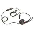 thumbnail image 2 of Business USB Headset with ENC Noise Cancelling, Monaural, Wired, PC Headphones with Volume Adjustment for Speaker, 2 of 5