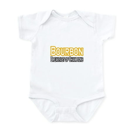 

CafePress - Bourbon. Breakfast... Infant Bodysuit - Baby Light Bodysuit Size Newborn - 24 Months